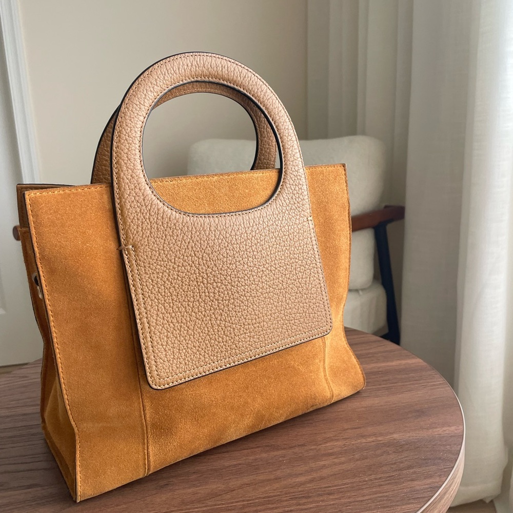 Vince Camuto Tan and Brown Women's Bag - Picture 4 of 11